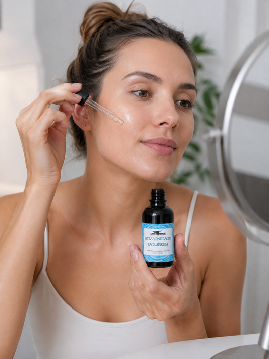 Hyaluronic Acid Serum – Deep Hydration Face Serum for Plump, Smooth, Glowing Skin