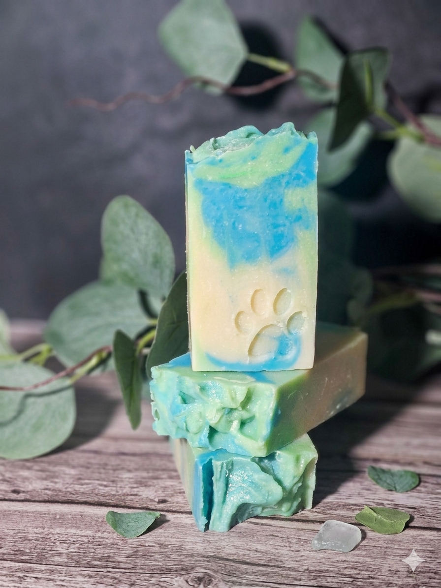 Eucalyptus Mint Handmade Soap | Refreshing & Moisturizing Natural Soap Bar