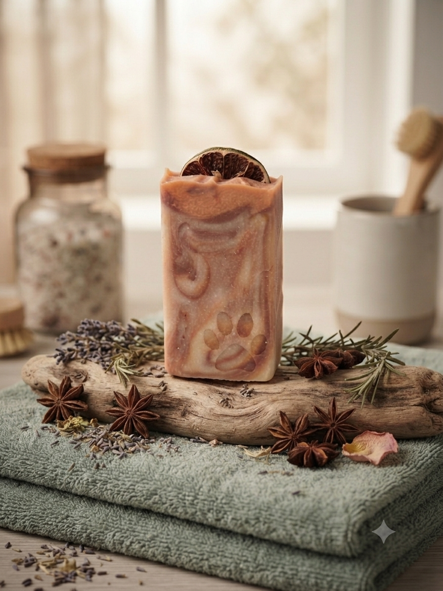 Orange Clove Handmade Soap Bar | Citrus Spice Soap