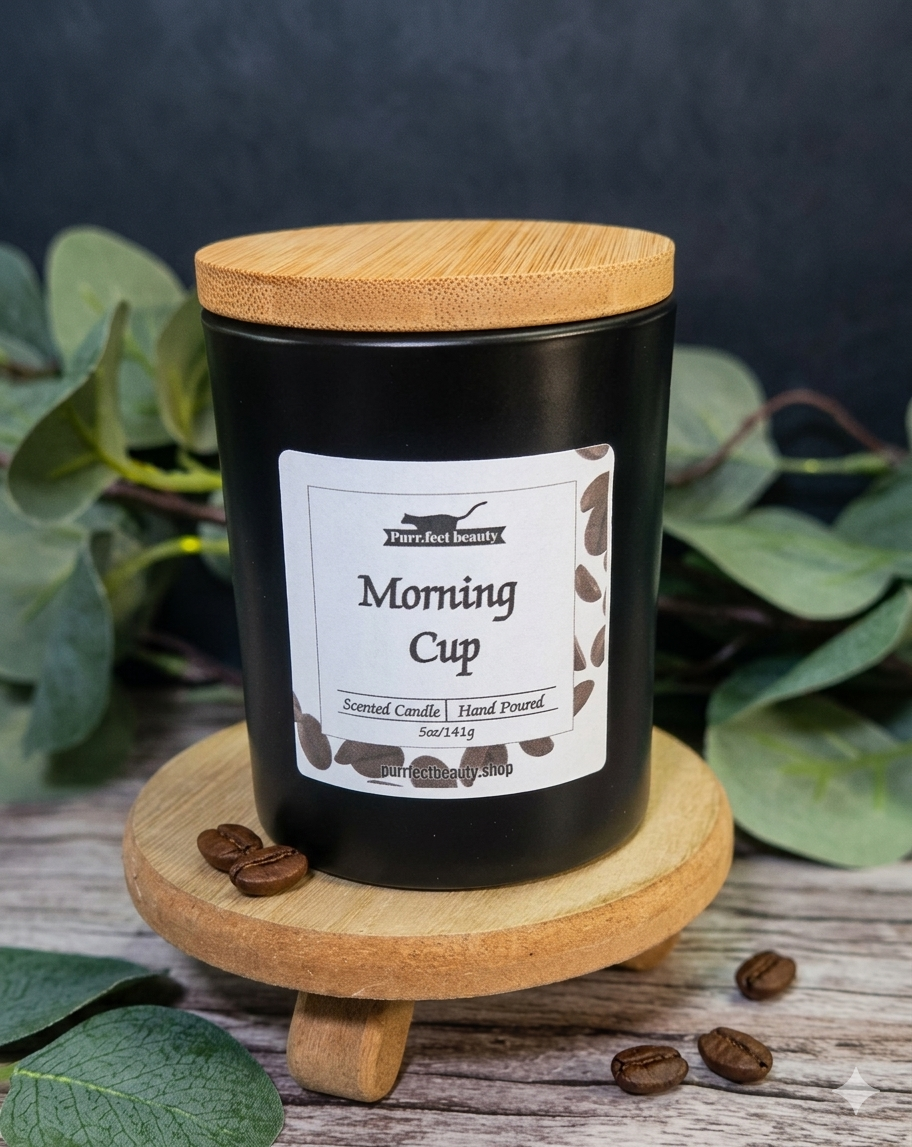 Morning Cup Candle | Coffee, Vanilla & Caramel Scented Candle