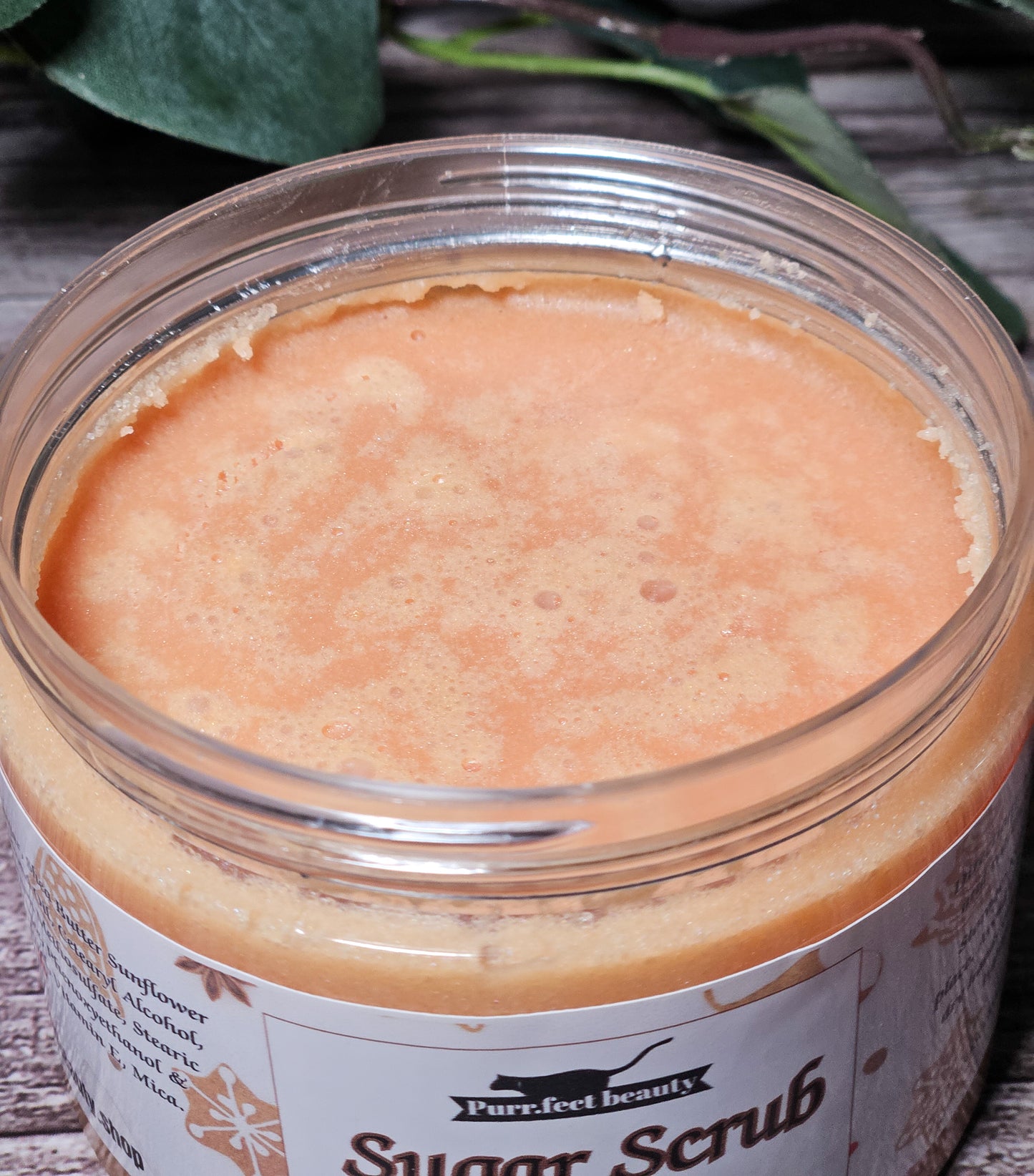 Gingerbread Sugar Scrub – Holiday Exfoliating Body Polish