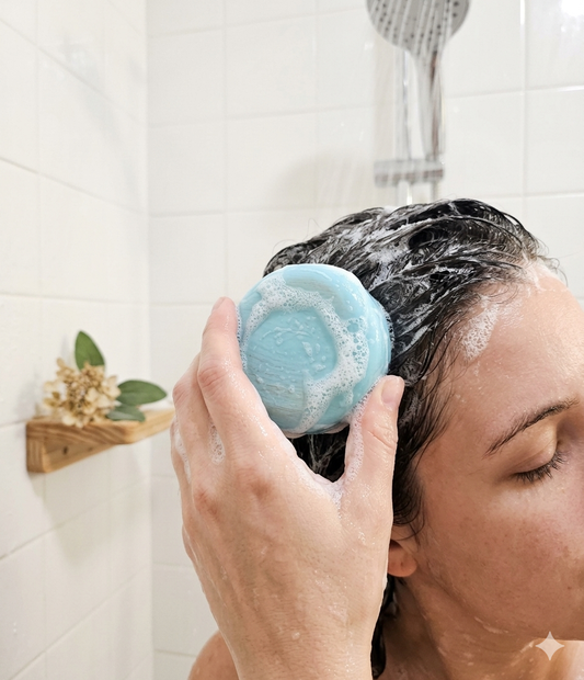 Cool Tropics Solid Shampoo Bar | Sulfate-Free Tropical Hair Cleanser