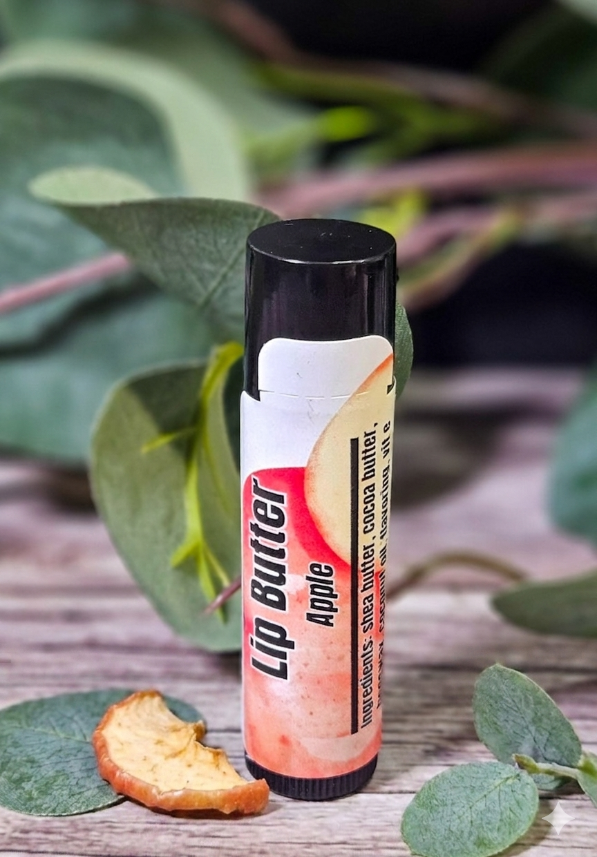 Lip Butter | Moisturizing, Nourishing Lip Balm with Shea & Cocoa Butter