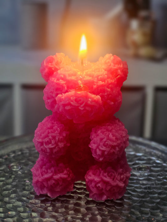 Adorable Scented Bear Candle – Handcrafted, Long-Lasting