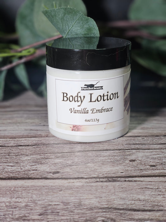 Vanilla Embrace Lotion – Hydrating Vanilla Scented Moisturizer