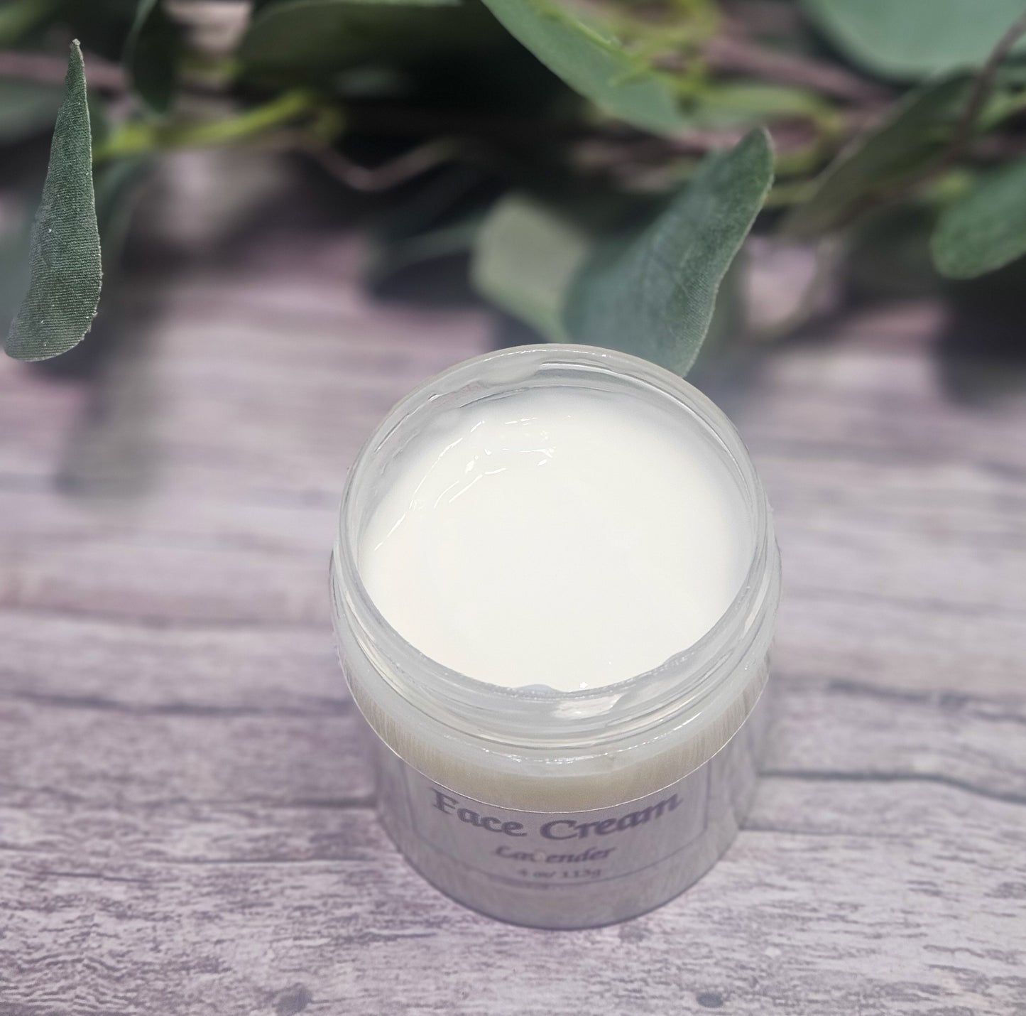 Lavender Face Cream – Hydrating Natural Moisturizer with Argan, Jojoba &Rosehip Oils