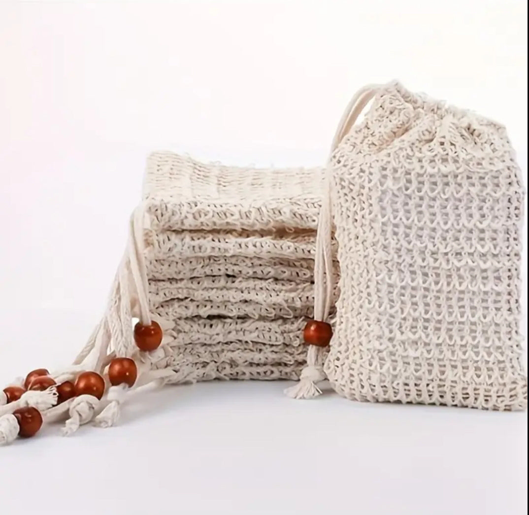 Sisal Soap Saver | Natural Soap Holder & Exfoliator
