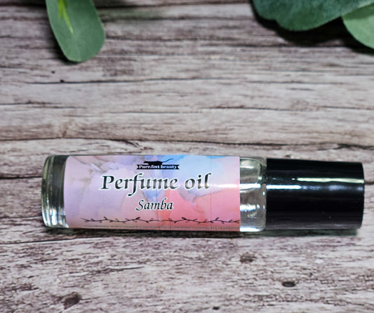 Samba Perfume Oil – Amber Plum & Vanilla Musk