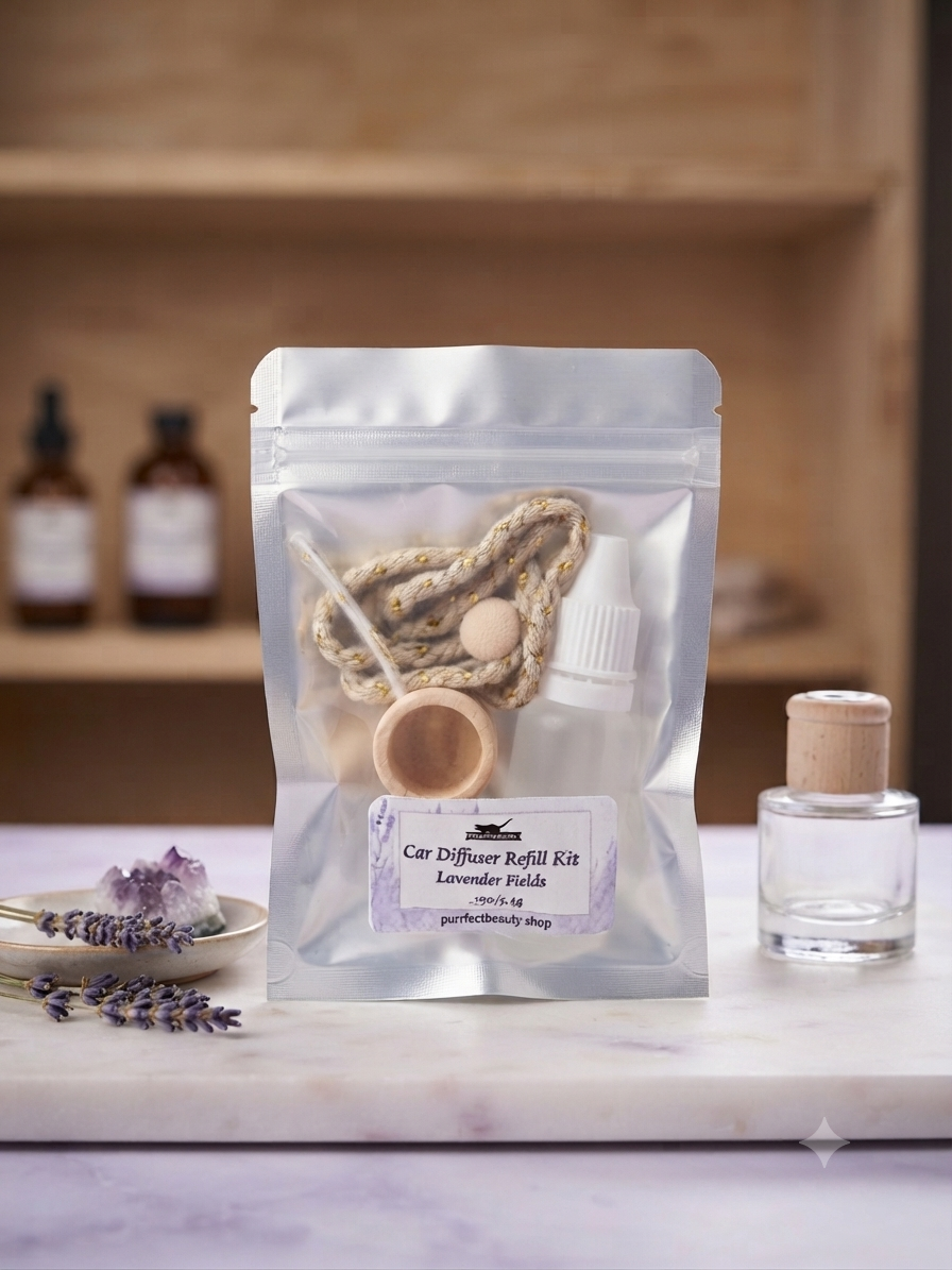 Car Diffuser Refill Kit | Long-Lasting Scented Car Fragrance