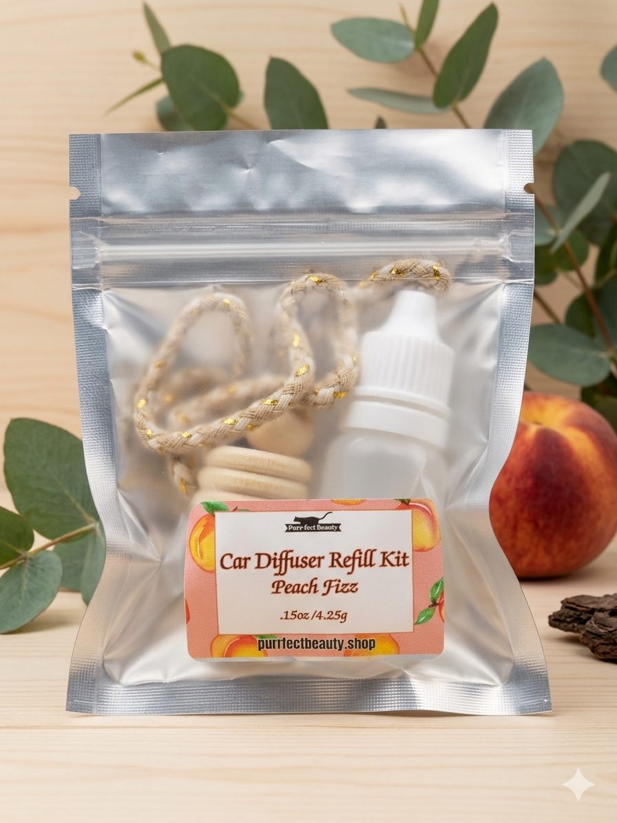 Car Diffuser Refill Kit | Long-Lasting Scented Car Fragrance