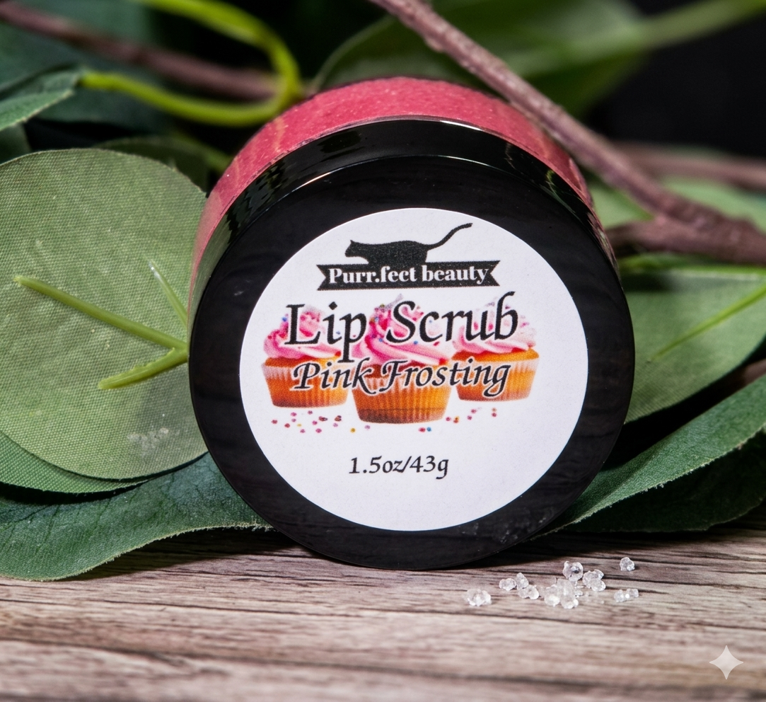 Lip Scrub | Exfoliating & Moisturizing Lip Treatment with Natural Oils