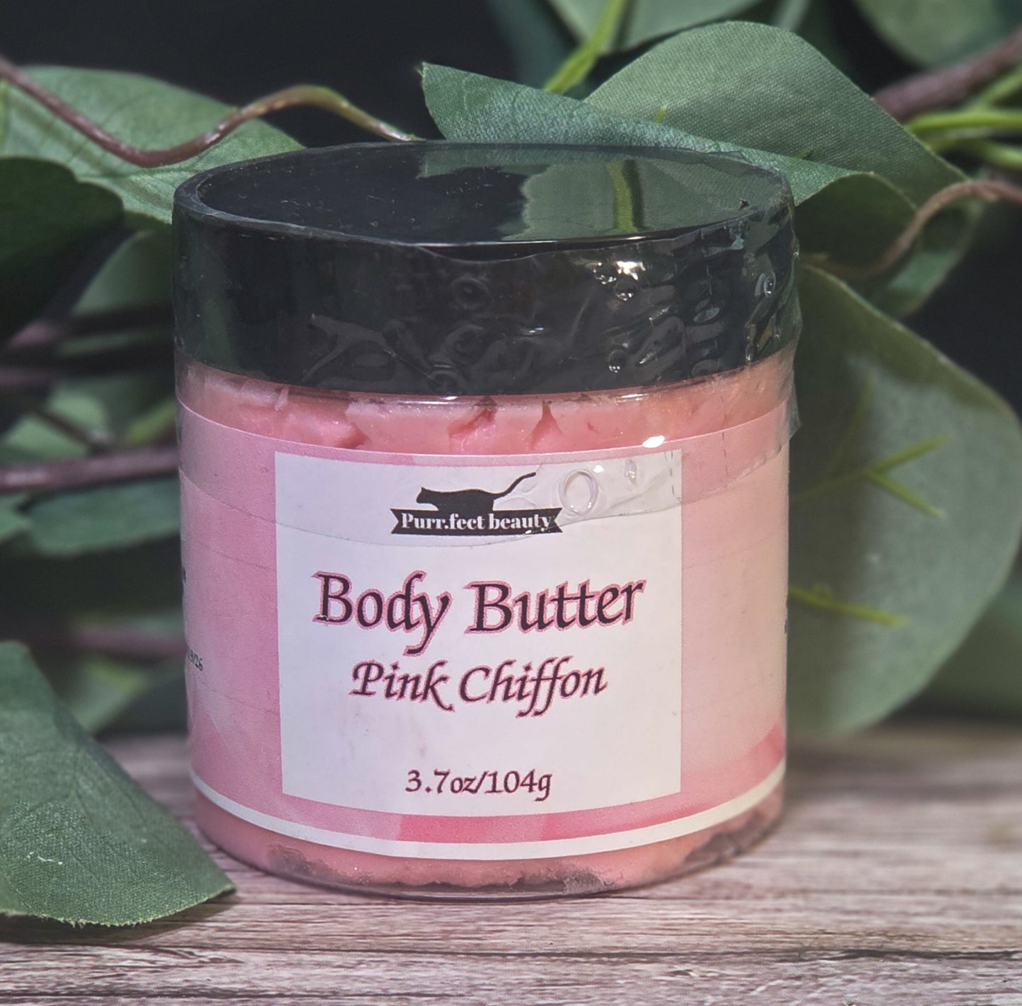 Pink Chiffon Body Butter – Hydrating; Luxurious with Floral and Fruity Notes