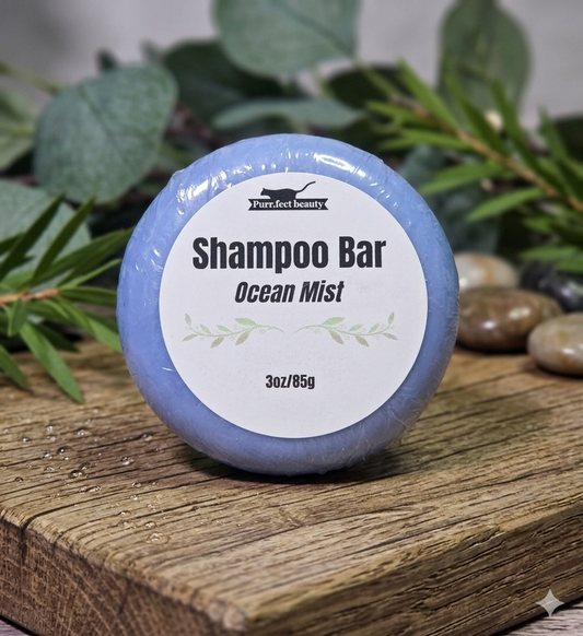 Ocean Mist Shampoo Bar – Refreshing Solid Shampoo for Clean, Soft Hair