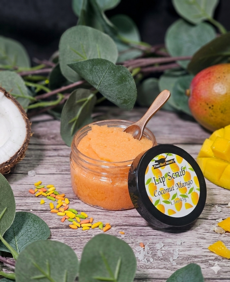 Lip Scrub | Exfoliating & Moisturizing Lip Treatment with Natural Oils