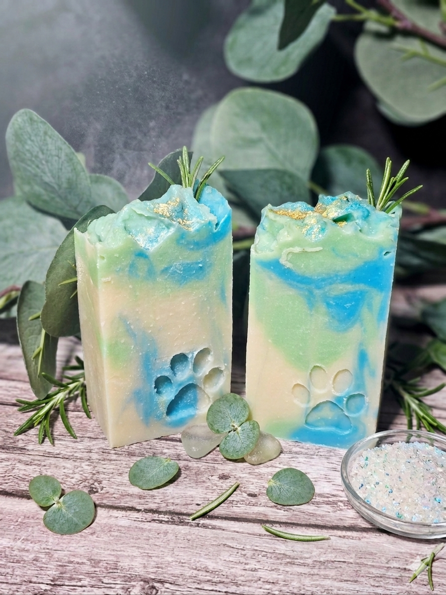 Eucalyptus Mint Handmade Soap | Refreshing & Moisturizing Natural Soap Bar