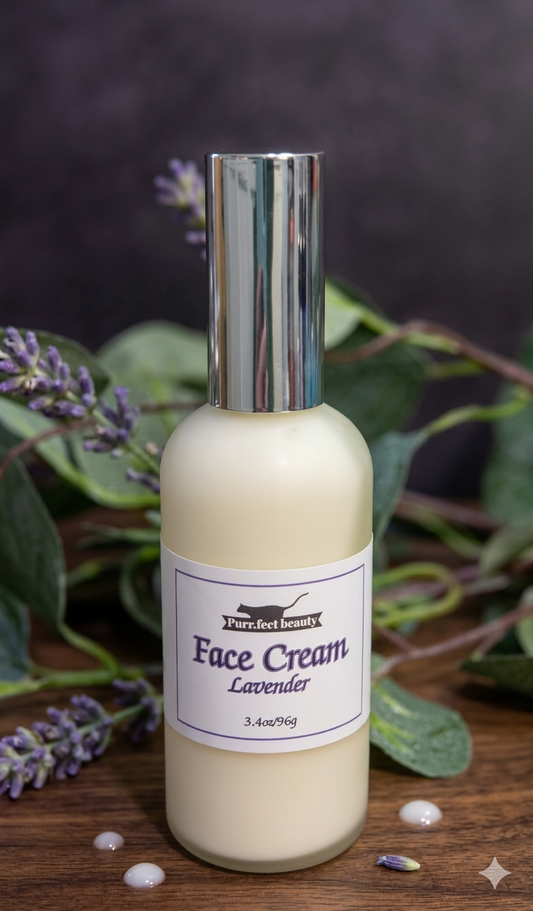 Lavender Face Cream | Hydrating & Calming Moisturizer for All Skin Types