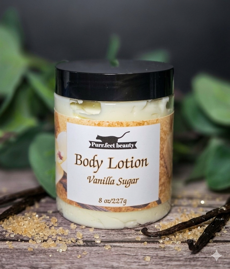 Vanilla Sugar Body Lotion – Warm Vanilla & Sandalwood Moisturizing Lotion