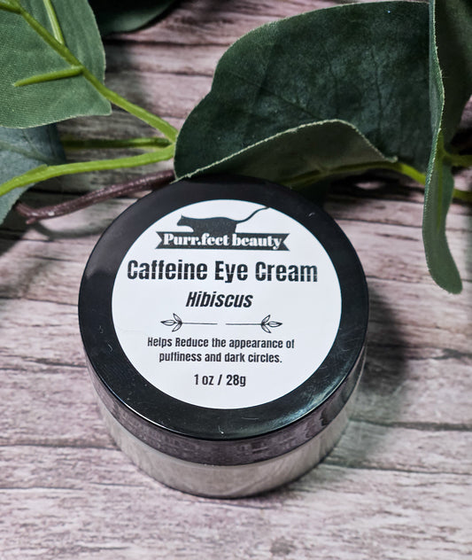Hibiscus Eye Cream with Caffeine & Rose Hip Oil