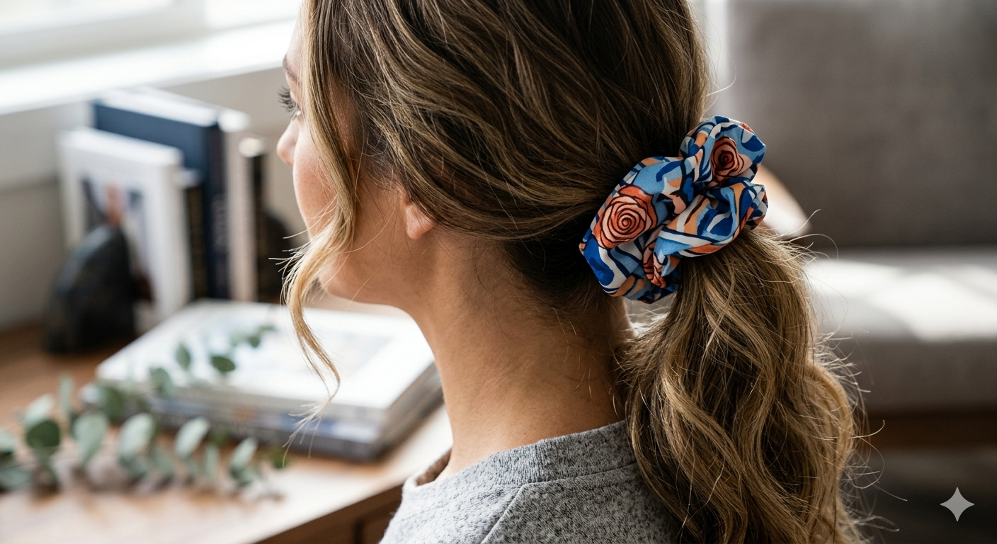 Large Hair Scrunchies | Gentle, Frizz-Free Hair Accessories