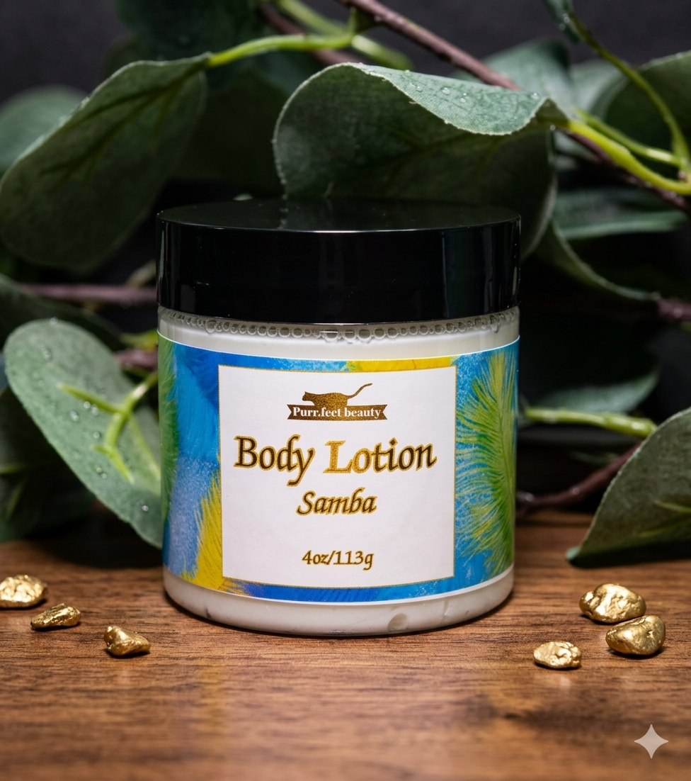 Samba Body Lotion – Hydrating Vanilla Musk & Black Amber Lotion
