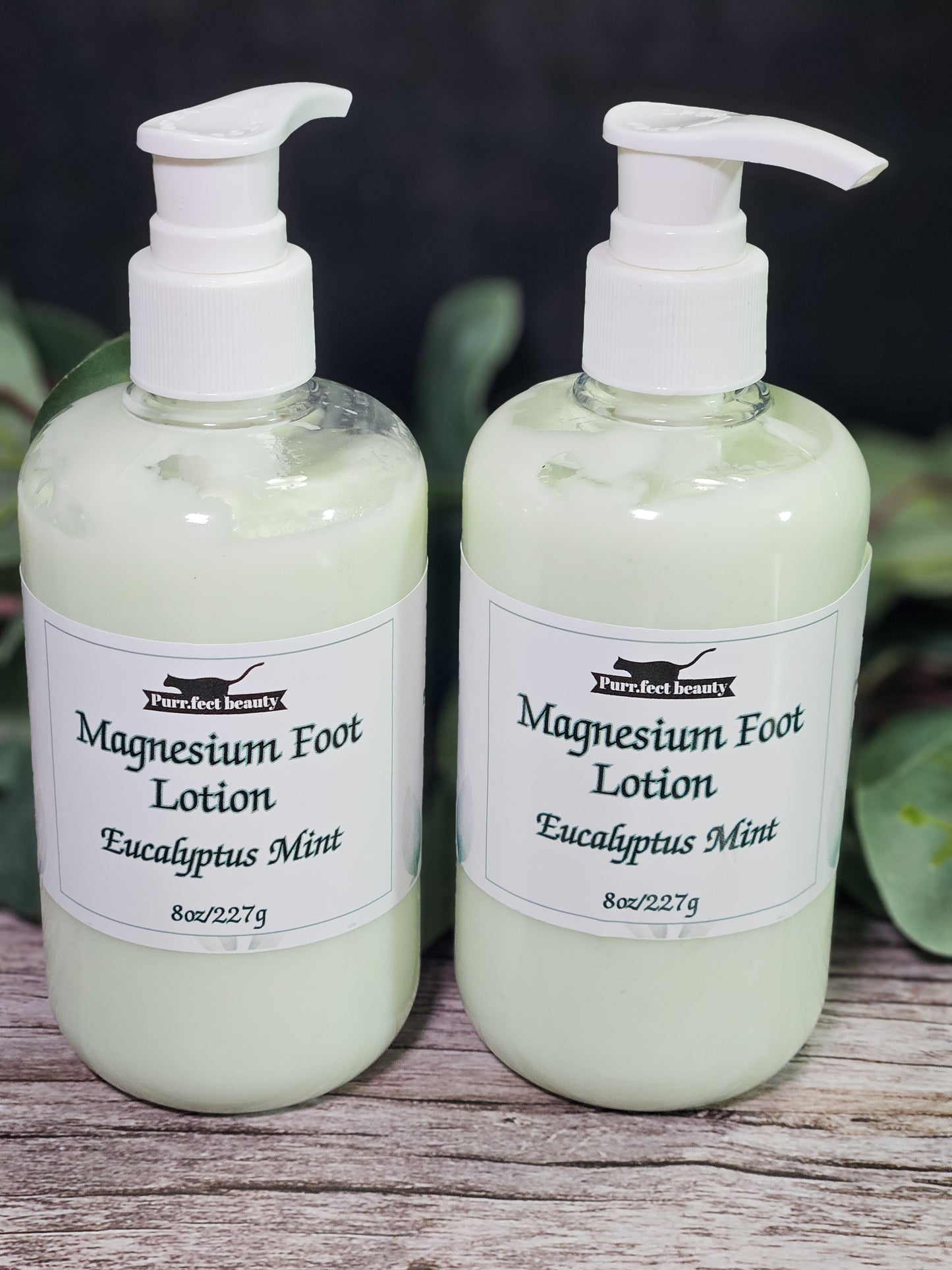 Eucalyptus Mint Magnesium Foot Lotion – Soothing Hydration for Tired, Achy Feet