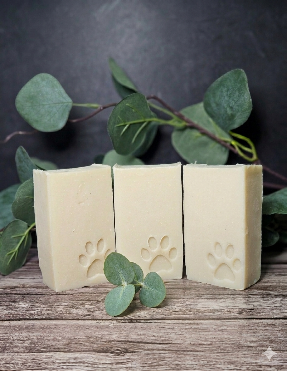 Naked Handmade Soap | Fragrance-Free Natural Soap Bar for Sensitive Skin