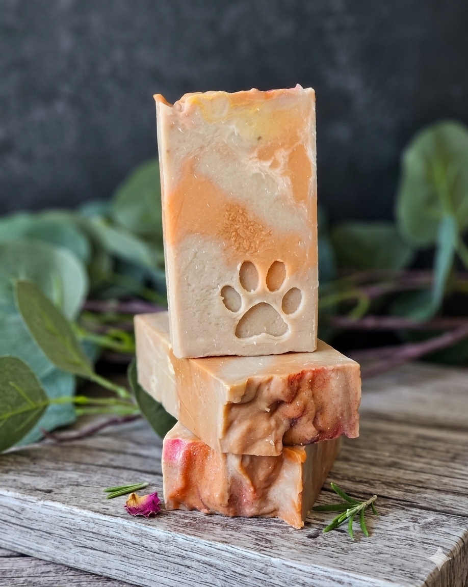 Winter Spice Handmade Soap | Festive Cinnamon & Apple Natural Soap Bar