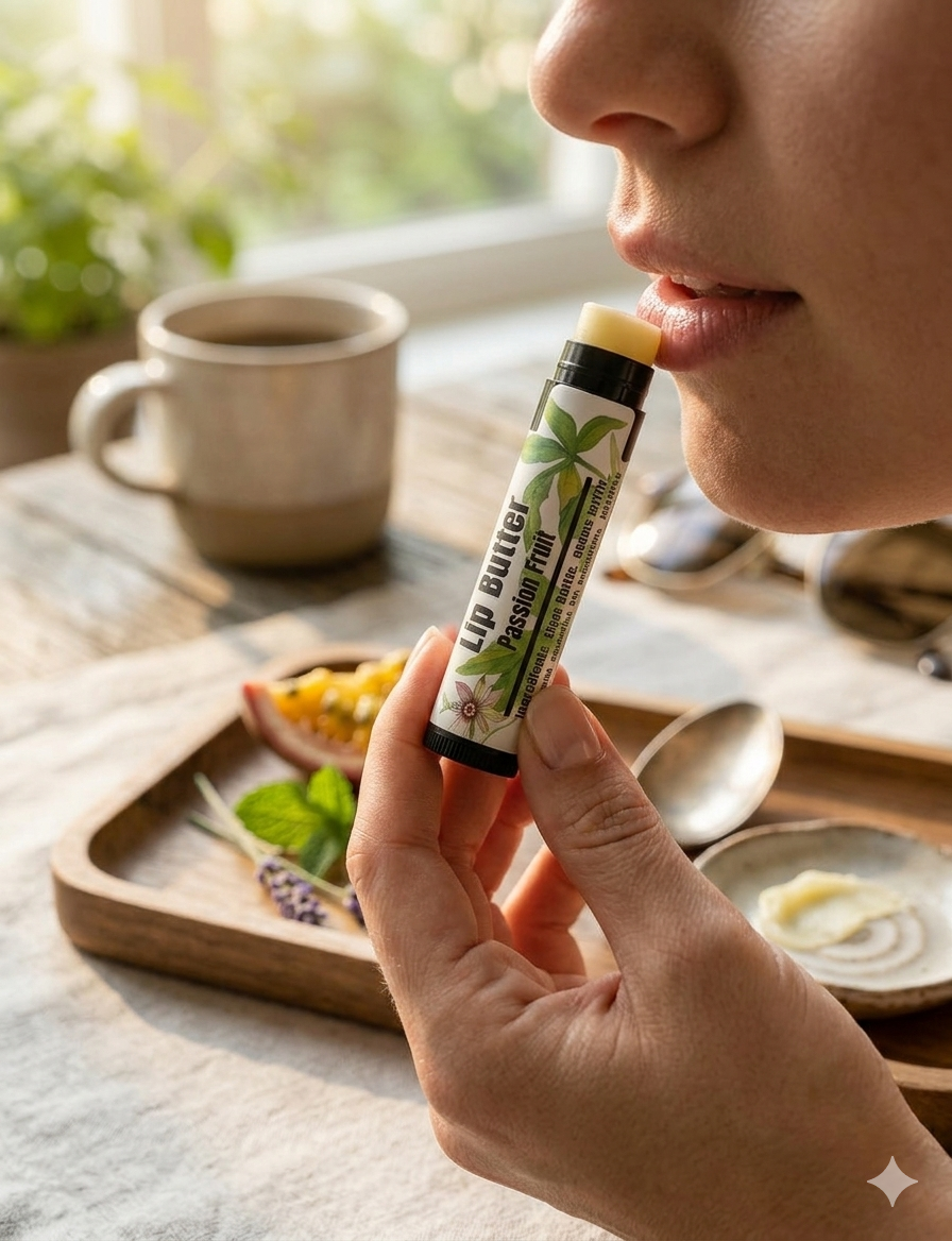 Lip Butter | Moisturizing, Nourishing Lip Balm with Shea & Cocoa Butter