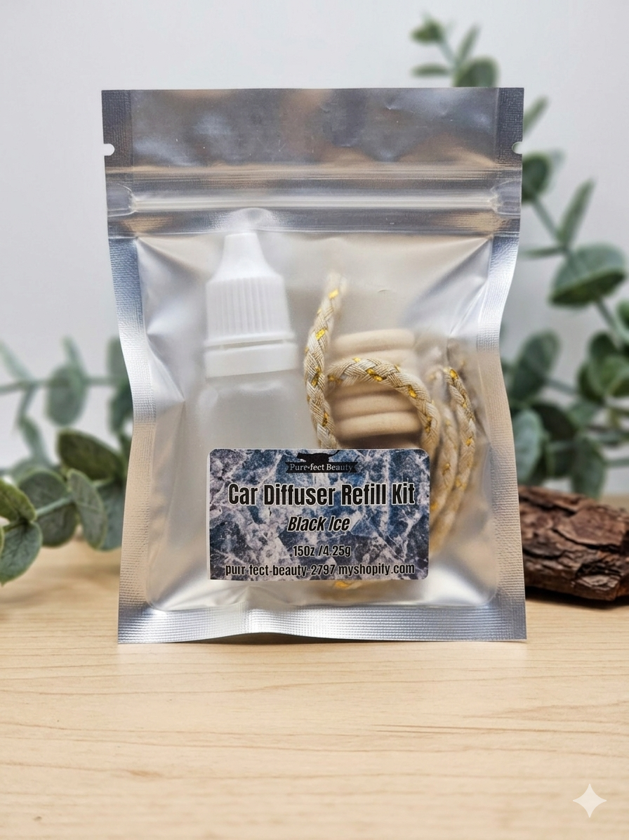 Car Diffuser Refill Kit | Long-Lasting Scented Car Fragrance