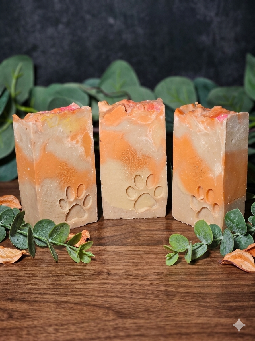 Winter Spice Handmade Soap | Festive Cinnamon & Apple Natural Soap Bar