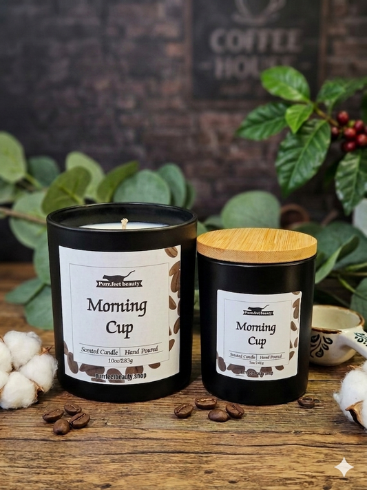 Morning Cup Candle | Coffee, Vanilla & Caramel Scented Candle