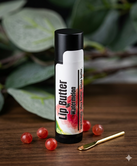 Lip Butter | Moisturizing, Nourishing Lip Balm with Shea & Cocoa Butter