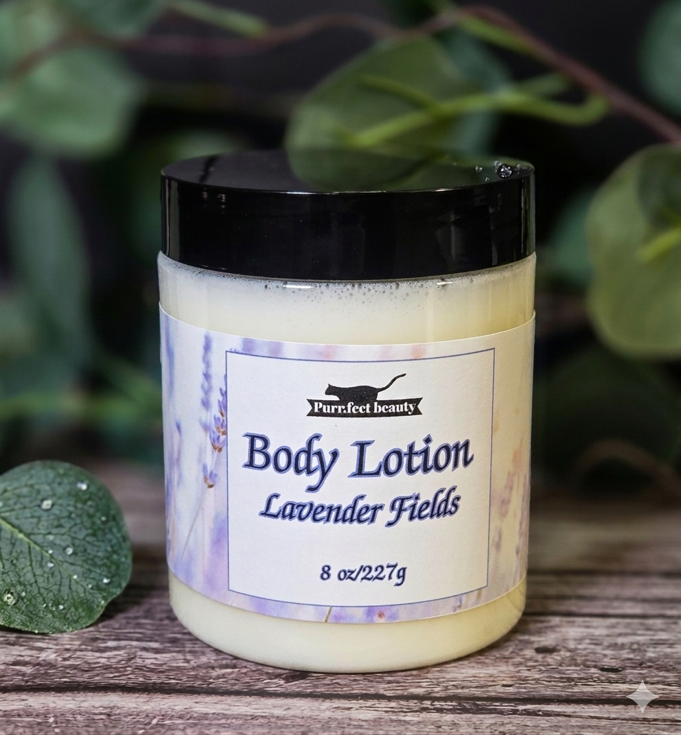Lavender Fields Body Lotion | Hydrating & Soothing Lotion with Lavender
