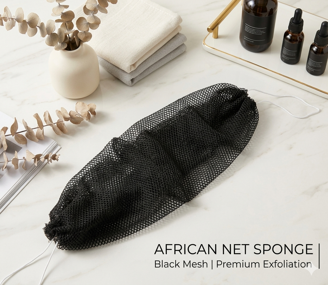 African Net Sponge – Deep Exfoliation, Better Clean