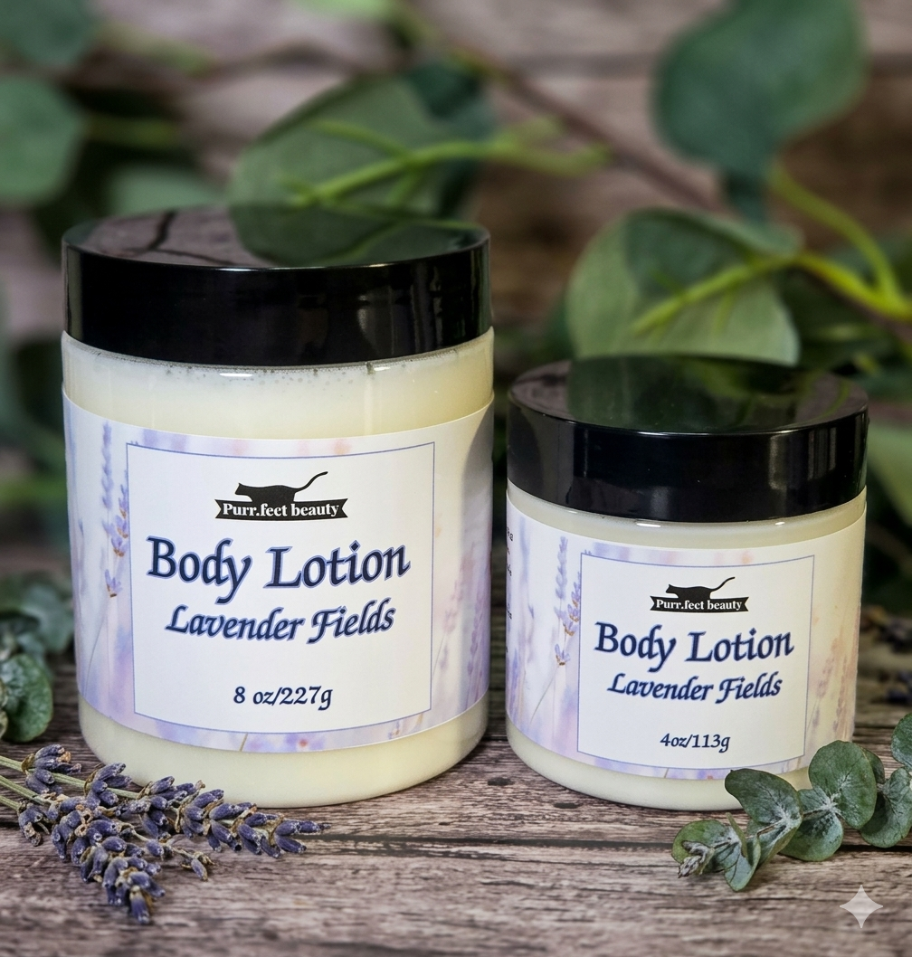 Lavender Fields Body Lotion | Hydrating & Soothing Lotion with Lavender