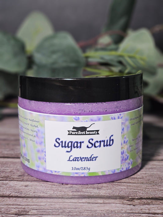 Lavender Sugar Scrub – Relaxing Exfoliation for Silky Smooth Skin