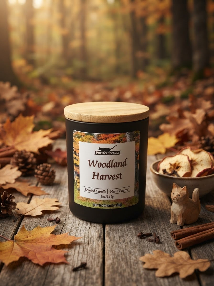 Woodland Harvest Candle | Apple, Cranberry & Cedar