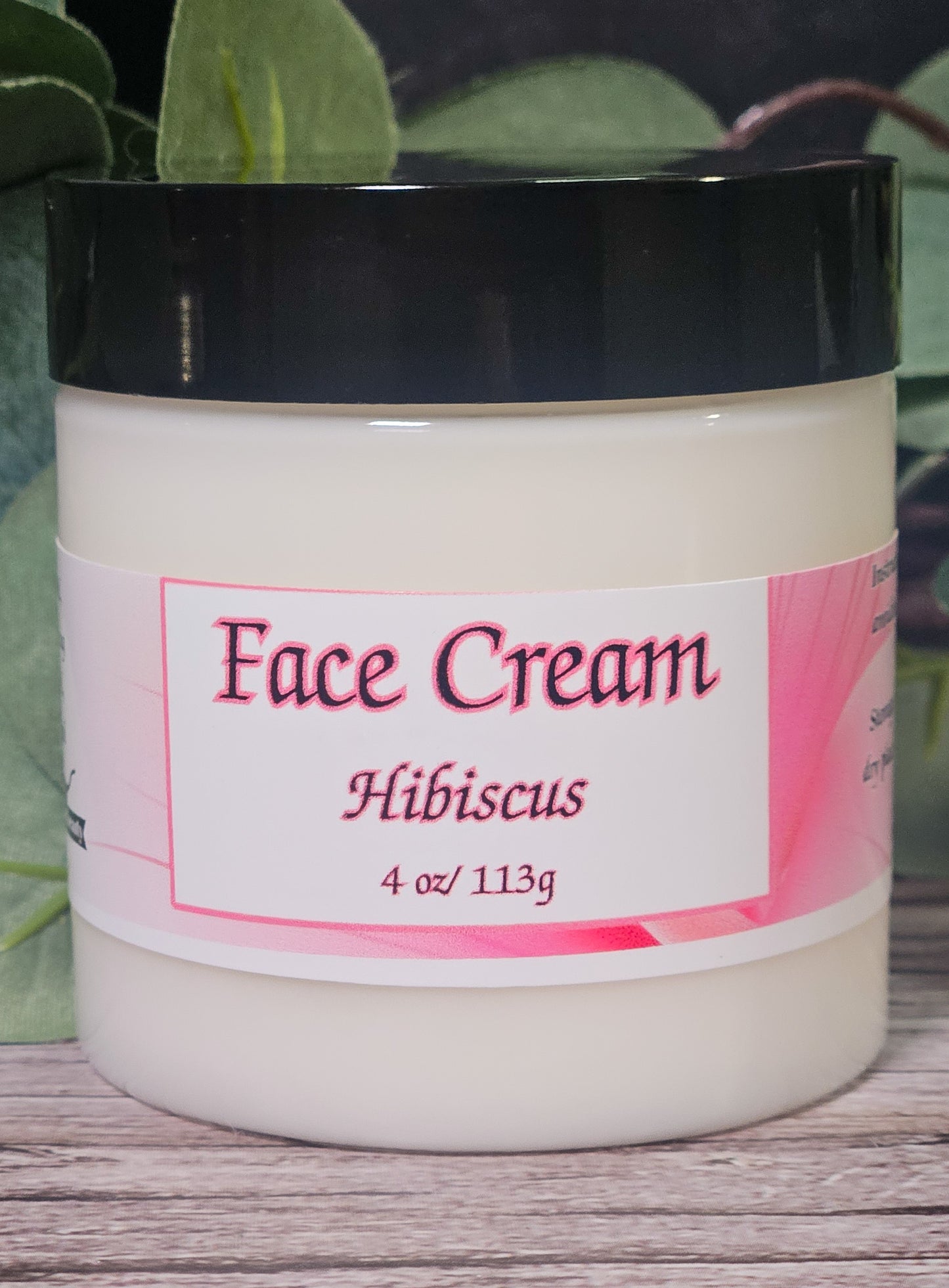 Hibiscus Face Cream – Hydrating Moisturizer with Coconut & Argan Oils