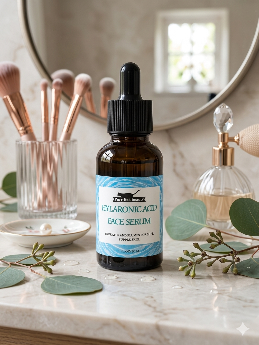 Hyaluronic Acid Serum – Deep Hydration Face Serum for Plump, Smooth, Glowing Skin