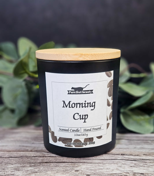 Morning Cup Candle – Fresh Brewed Coffee Scent for a Cozy Start