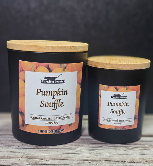 Pumpkin Soufflé Candle – Spiced Pumpkin, Cardamom & Vanilla Cream