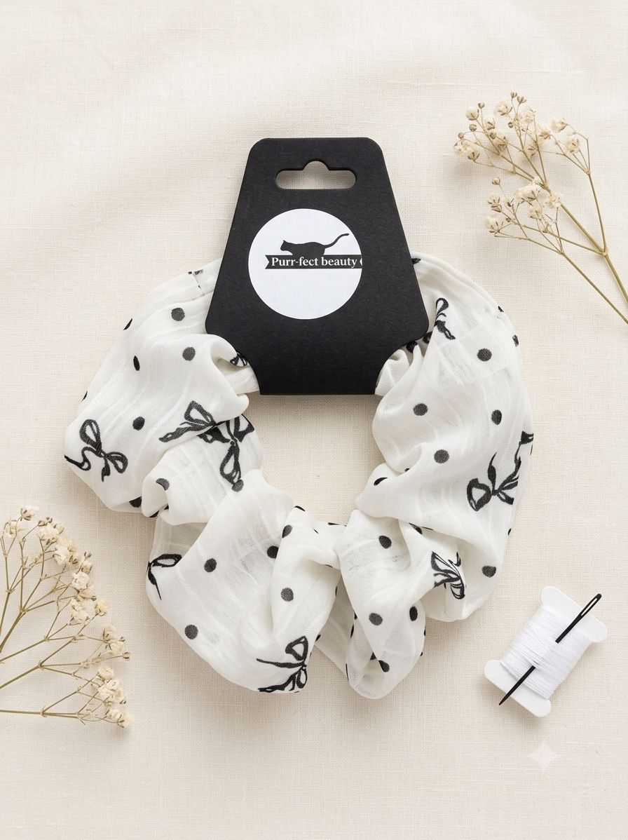 Mini Hair Scrunchies | Soft No-Pull Scrunchies for Hair
