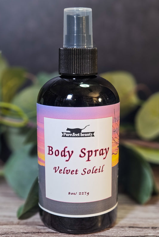 Velvet Soleil Body Spray – Warm, Radiant & Irresistible