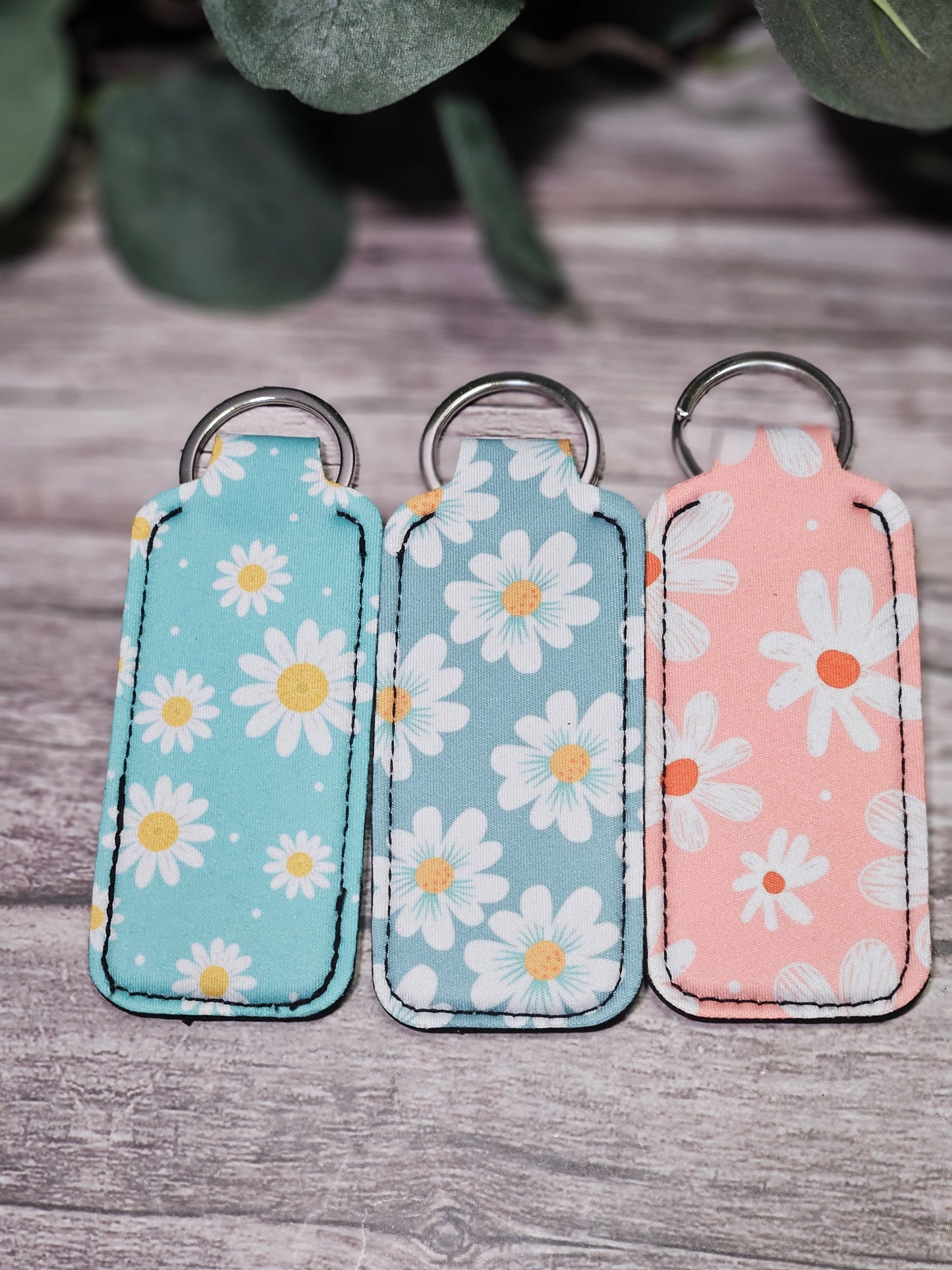 Lip butter key chain holder