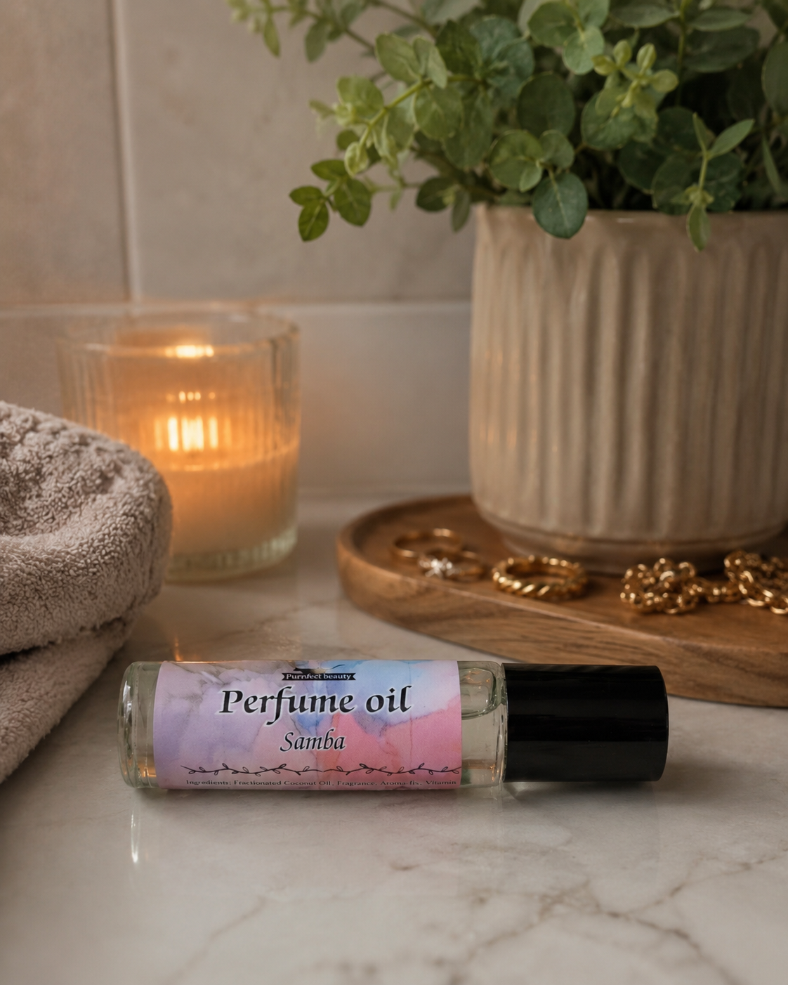 Samba Perfume Oil | Amber Plum & Vanilla Musk Fragrance