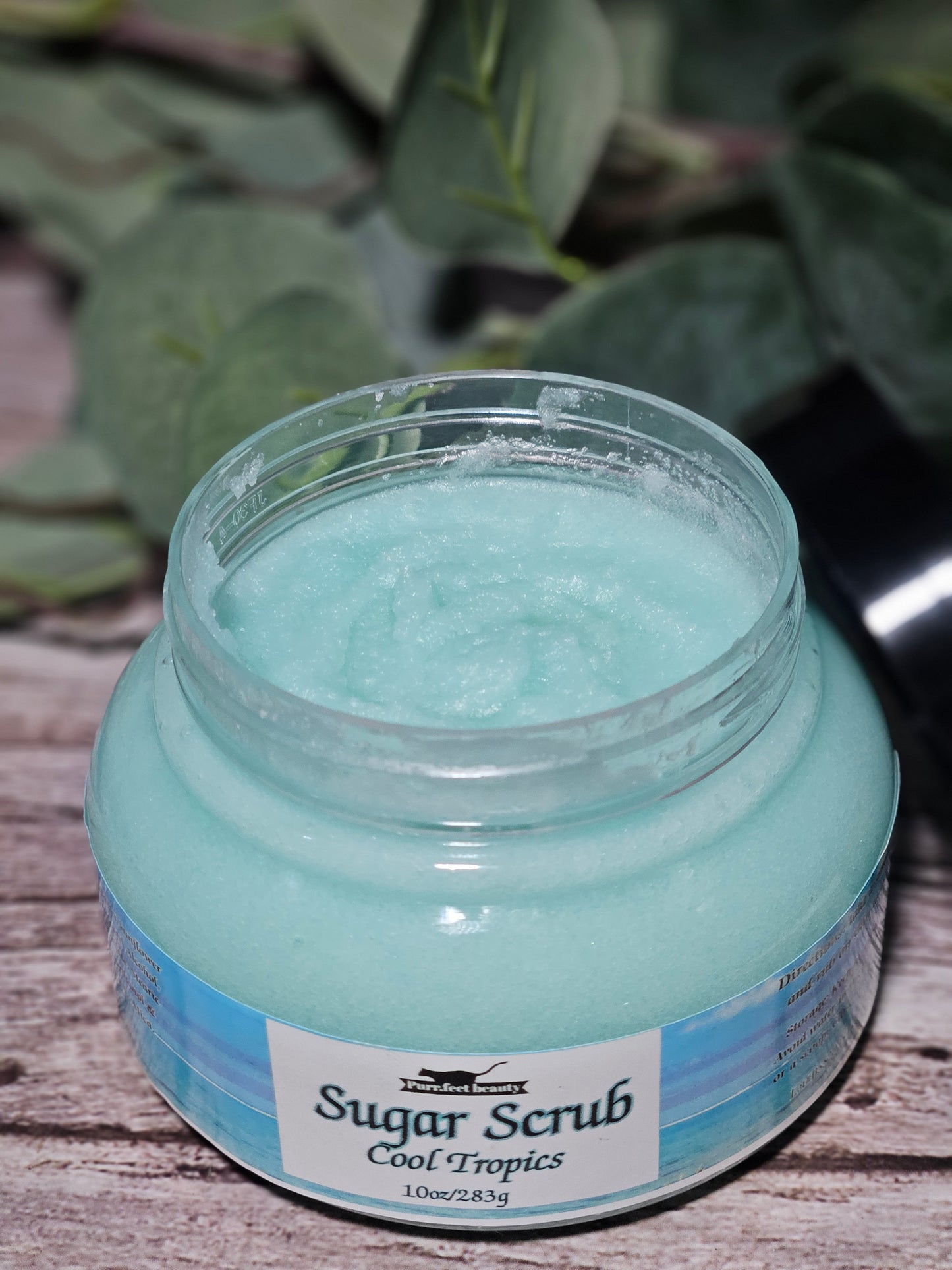 Cool Tropics Sugar Scrub – Tropical Exfoliating Body Scrub for Smooth, Glowing Skin | Non-Foaming | Summer Scent