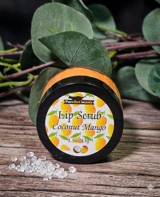 Lip Scrub | Exfoliating & Moisturizing Lip Treatment with Natural Oils